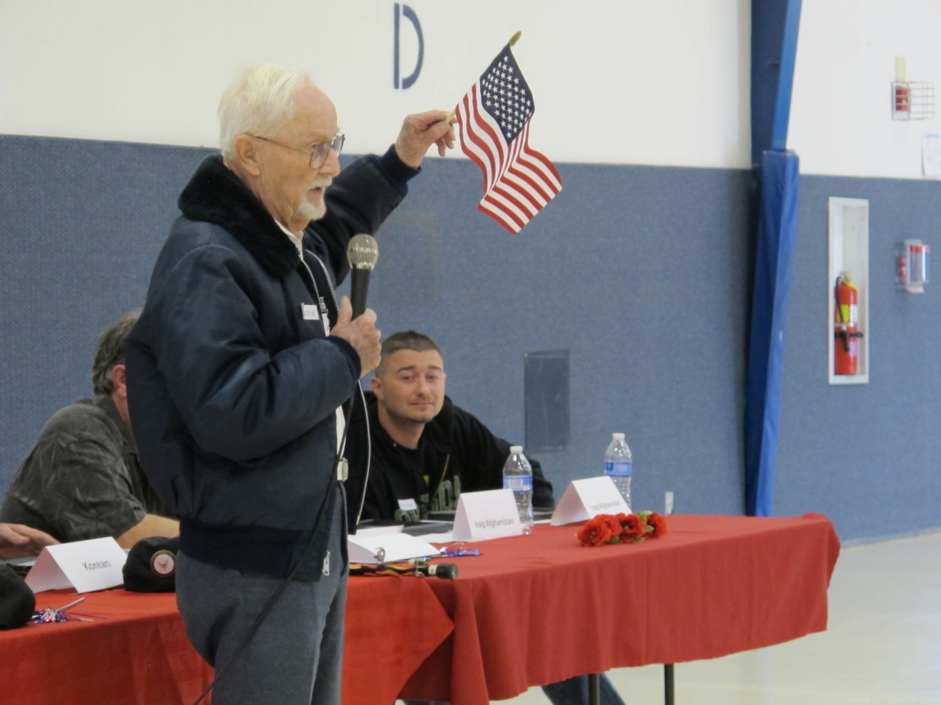 Veterans Flag View 25